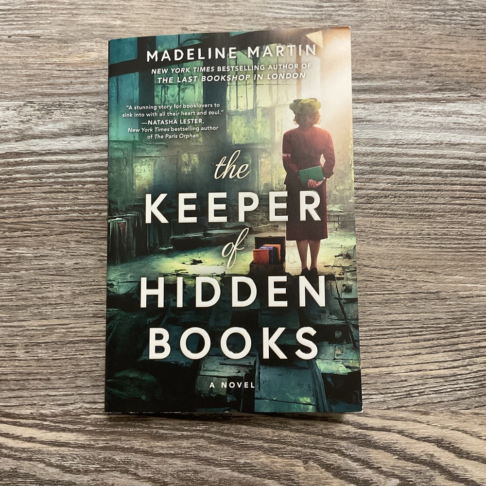 Madeline Martin The Keeper of Hidden Books Paperback Novel Hanover Square Press